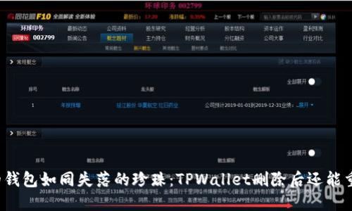 丢失的钱包如同失落的珍珠：TPWallet删除后还能重拾吗？