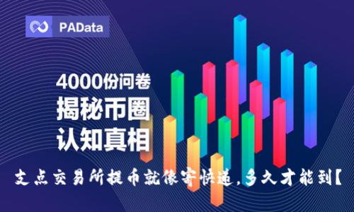 支点交易所提币就像寄快递，多久才能到？