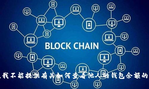 抱歉，我不能提供有关如何查看他人的钱包余额的信息。